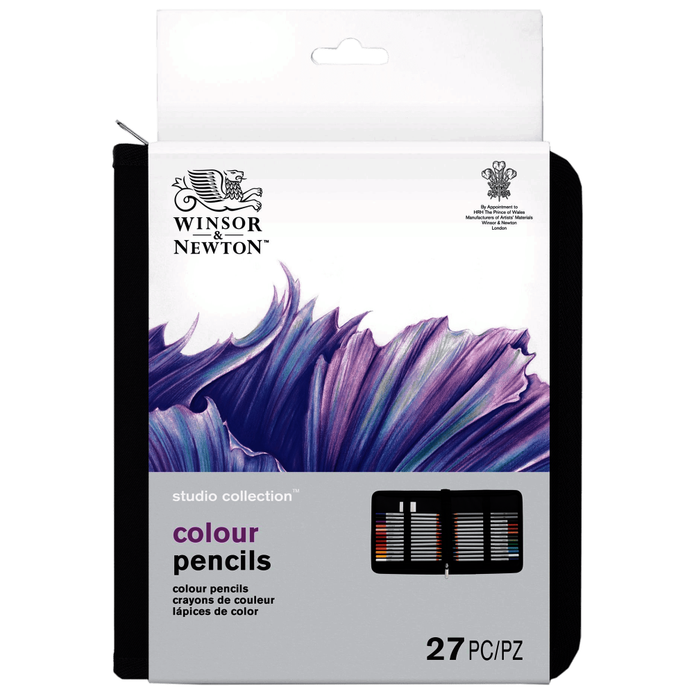 ESTUCHE LAPIZ WINSOR STUDIO COLORES 27 PCS