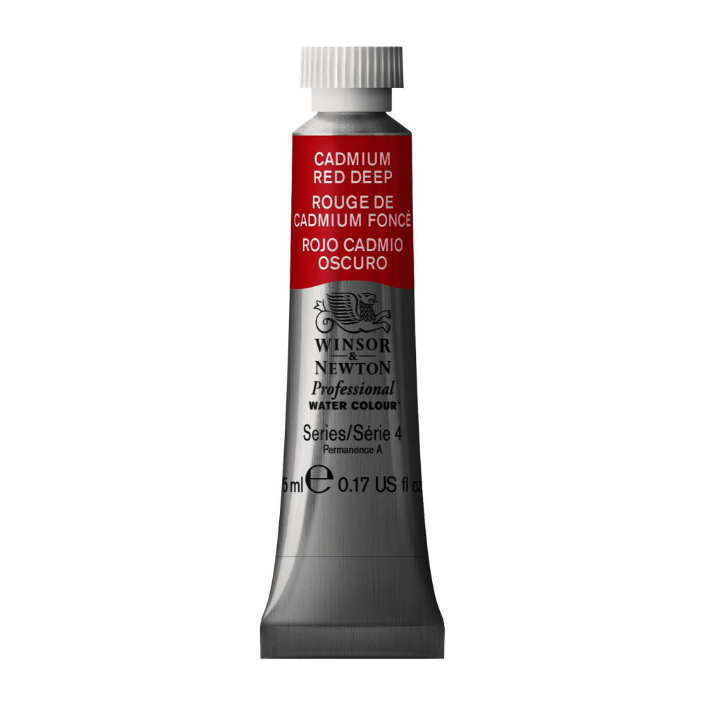 ACUARELA W&N PROF. 5ML S4 RF 301-(097) ROJO CADMIO OSCURO