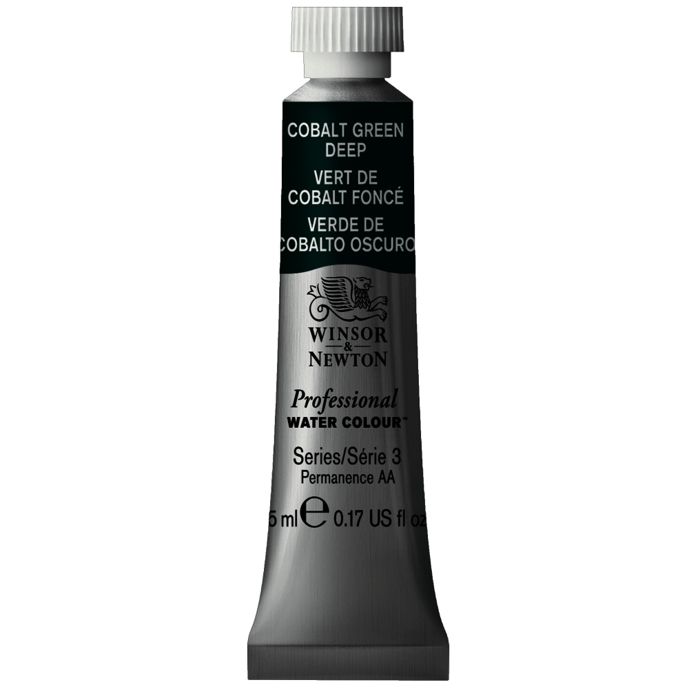 ACUARELA W&N PROF. 5ML S3 RF 346-(185) VERDE DE COBALTO OSCURO