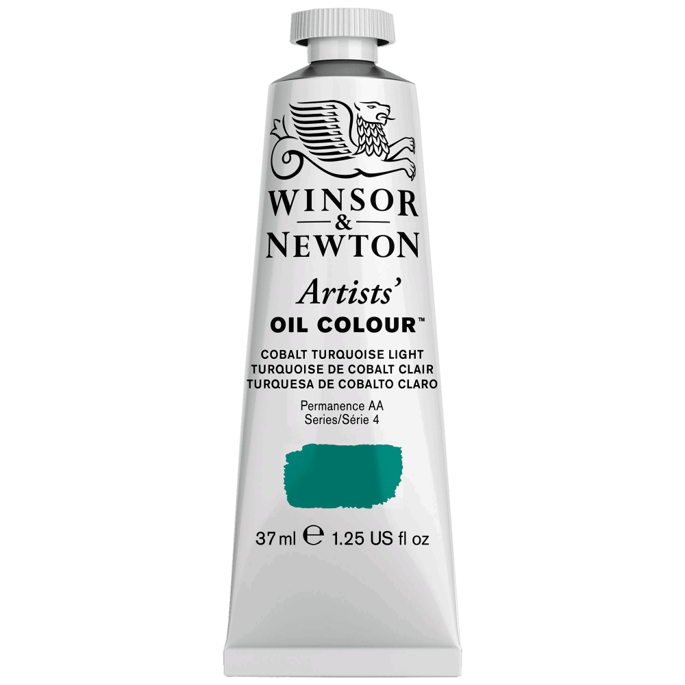 ÓLEO ARTISTS W&N 37ML S4 TURQUESA COBALTO CLARO 355