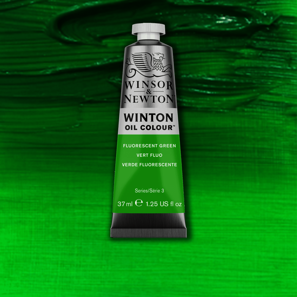 OLEO WINTON 458 VERDE FLUORESCENTE 37ML 