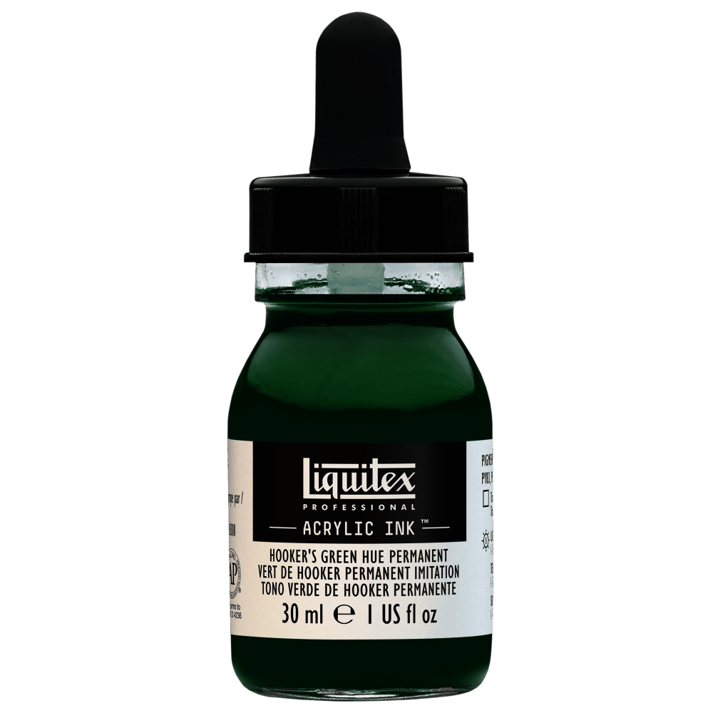 TINTA LIQUITEX ACRILICA 30ML VERDE HOOKER 224