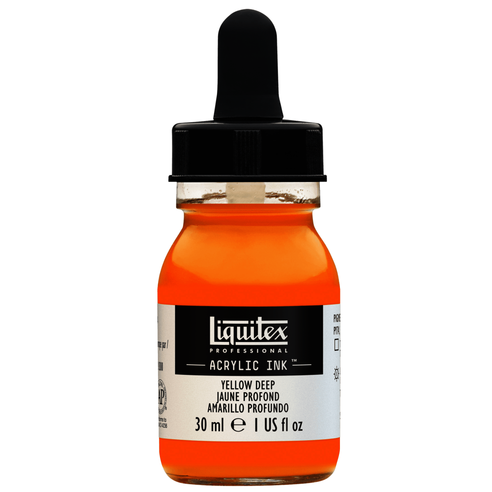 TINTA LIQUITEX ACRILICA 30ML RF 295 AMARILLO PROFUNDO          