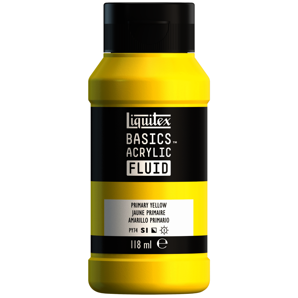ACRILICO FLUIDO LIQUITEX | 118ML | RF 410 | AMARILLO PRIMARIO          