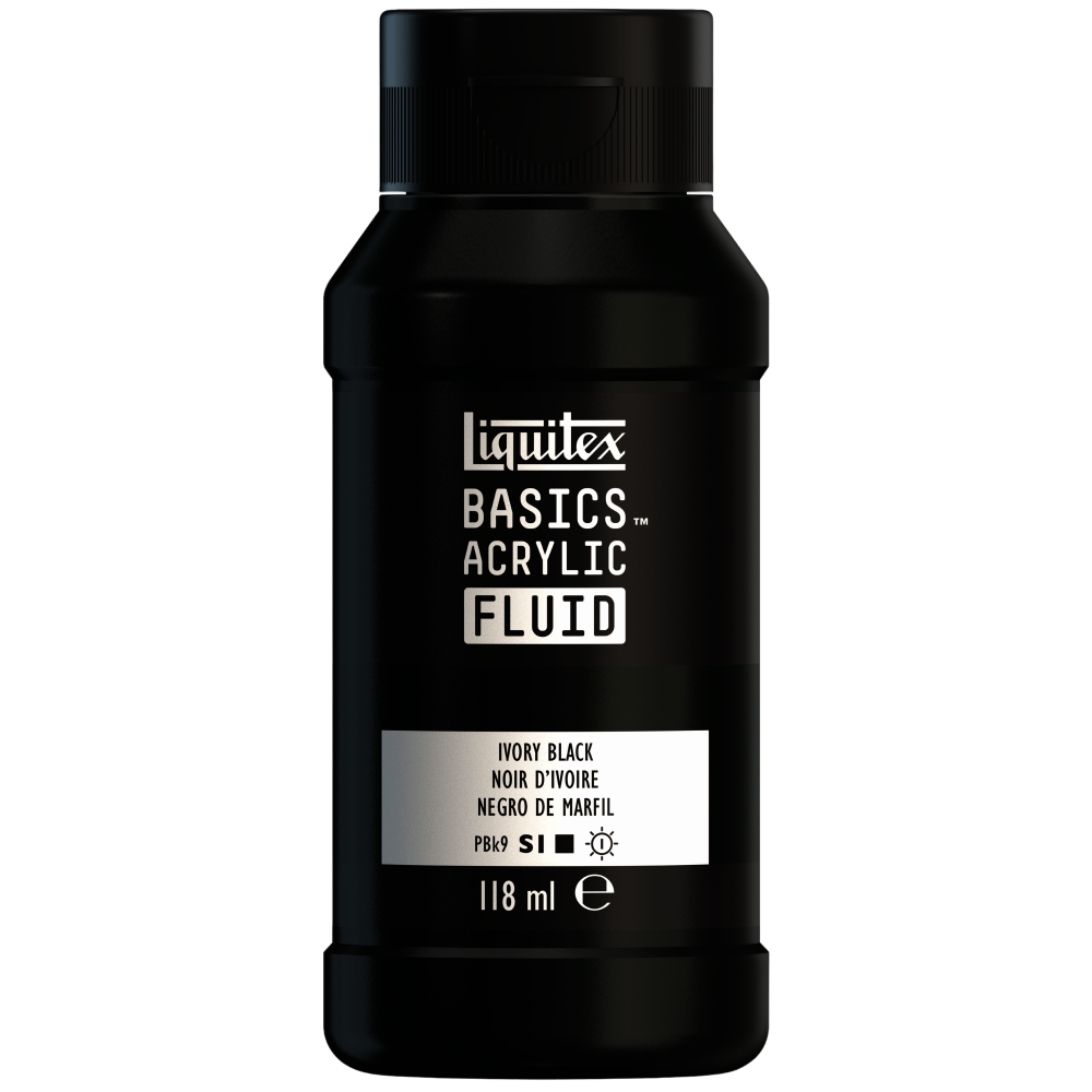 ACRILICO FLUIDO LIQUITEX | 118ML | RF 244 | NEGRO DE MARFIL