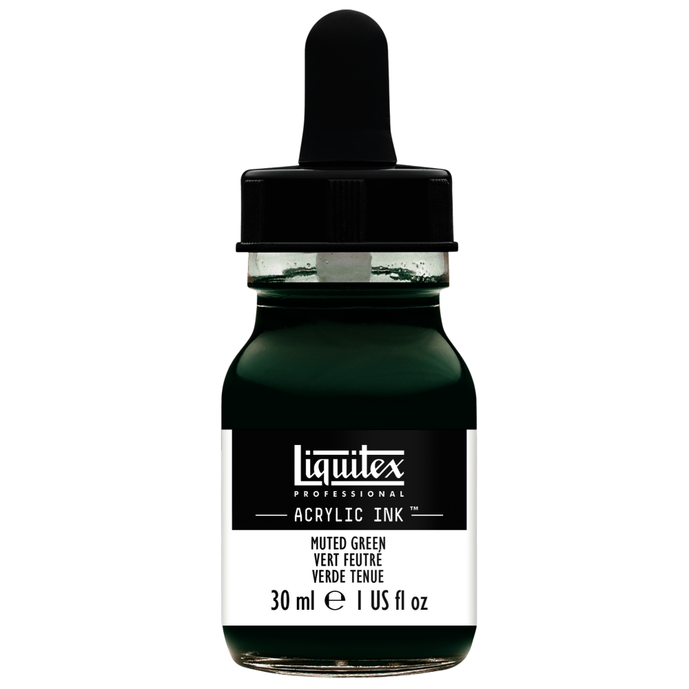 TINTA LIQUITEX ACRILICA | 30ML | RF 501 | VERDE TENUE (OPACO)        
