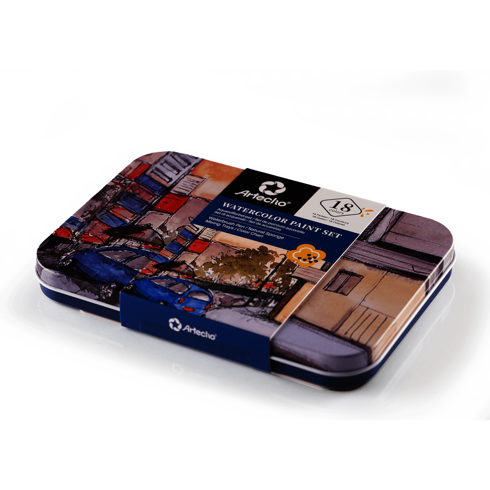 ESTUCHE DE ACUARELA EN PASTA ARTMATE RF ATO-WP1802