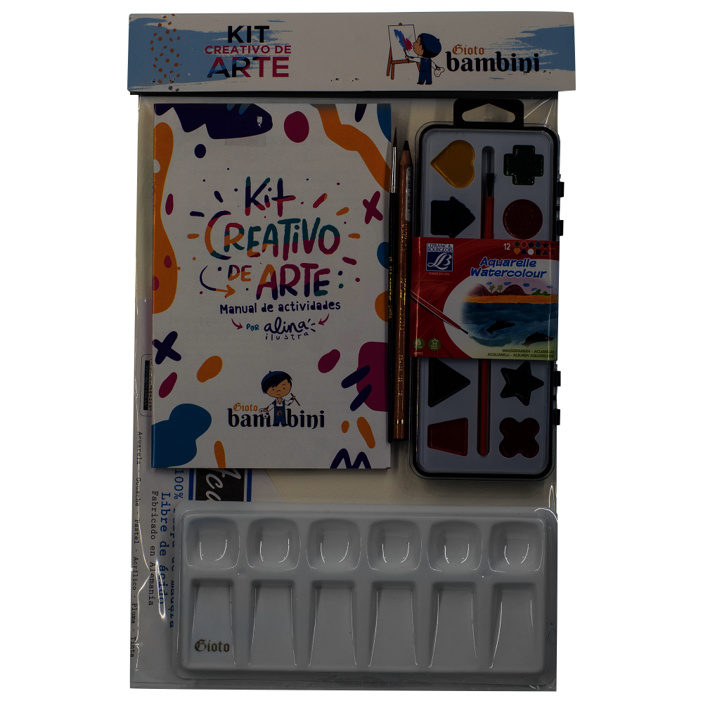 KIT GIOTO BAMBINI B002 ARTE ACUARELAS