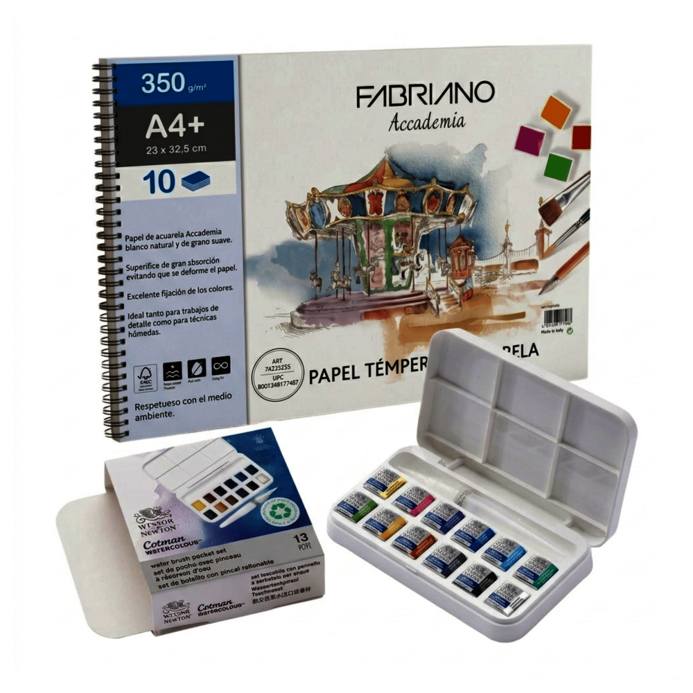 SET PARA EMPEZAR ACUARELA RF 006