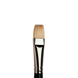 PINCEL WINSOR DE CERDA PLANO # 10 MANGO VERDE               