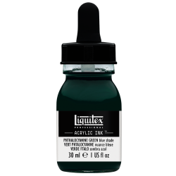 TINTA LIQUITEX ACRILICA 30ML RF 317 VERDE PHTALO (SOMBRA AZUL) 
