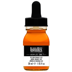 TINTA LIQUITEX ACRILICA 30ML RF 414 AMARILLO NARANJA AZO        