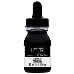 TINTA LIQUITEX ACRILICA 30ML RF 337 NEGRO CARBON               