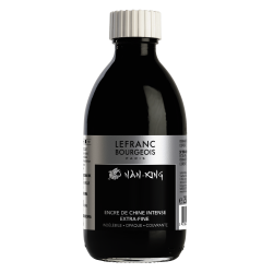 TINTA CHINA NAN-KING | CALIGRAFIA | 250ML | LEFRANC | NEGRO    