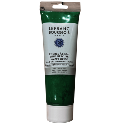 TINTA GRABADO LINOLEO AGUA LEFRANC 250ML RF 224 VERDE       