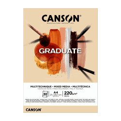 BITACORA CANSON GRADUATE | A4 | 220G | 30H | DIBUJO NATURAL | C400110368 