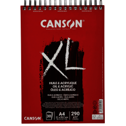 BITACORA CANSON XL | OLEO Y ACRILICO | A4 | 290G | 30H | C400110401 