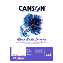 BITACORA CANSON IMAGINE BLANCO A4 200G 50H C200006008 MIXMED