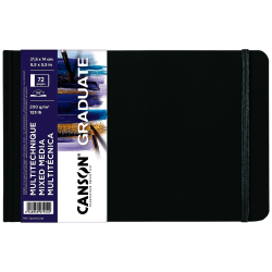 CUADERNO CANSON GRADUATE 21.6X14CM MIXMEDIA HORI C31200L031