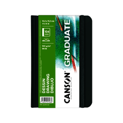 CUADERNO CANSON GRADUATE 10.5X15 160G DIBUJO C31200L037