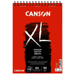 BITACORA CANSON XL | CROQUIS ESBOZO | A4 | 90G | 120H | C2007871032 