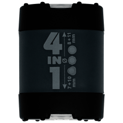 TAJALAPIZ KUM RF 1028371 4 EN 1 - 8-11mm 7-10mm DEPOSITO NEGRO