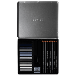 CAJA LAPIZ LYRA REMBRANDT | TONOS GRISES | X25PCS | L2051251