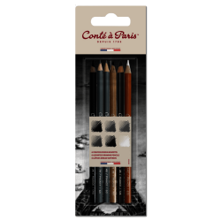 JUEGO LAPIZ CONTE DIBUJO SURTIDO RF 50105                   