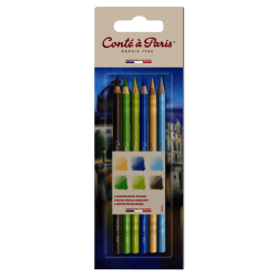 JUEGO LAPIZ CONTE PASTEL X 6 PAISAJES RF 50113              