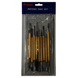 SET HERRAMIENTAS CERAMICA | ARTMATE | 11 PCS | RF PTJ-004      