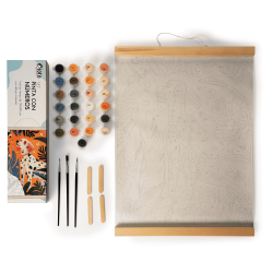 KIT PINTA POR NUMEROS 30X40CM W8505 DALMATA  