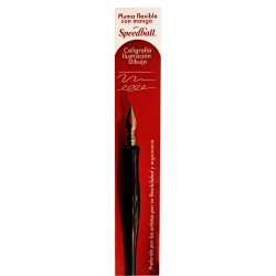 PLUMA SPEEDBALL PUNTA FLEXIBLE CON MANGO  