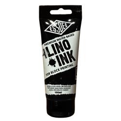 TINTA LINOLEO BASE AGUA 100ml ESSDEE NEGRO