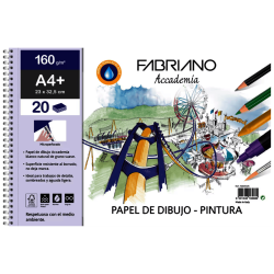 BITACORA FABRIANO ACCADEMIA DIBUJO - PINTURA 23X32.5CM 160G 20H 76023325
