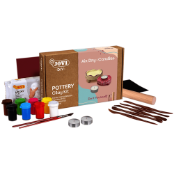 KIT MANUALIDADES VELAS CON PASTA MODELAR JOVI 2707