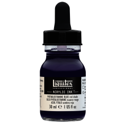 TINTA LIQUITEX ACRILICA 30ML RF 314 AZUL FTALO (SOMBRA ROJA)   