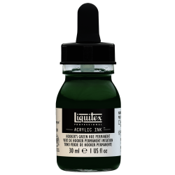 TINTA LIQUITEX ACRILICA 30ML RF 224 VERDE HOOKER PERMANENTE    