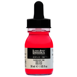 TINTA LIQUITEX ACRILICA 30ML RF 987 ROSADO FLUORECENTE         