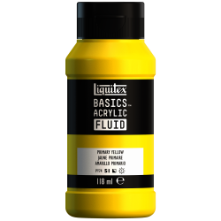 ACRILICO FLUIDO LIQUITEX | 118ML | RF 410 | AMARILLO PRIMARIO          