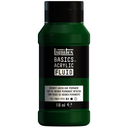 ACRILICO FLUIDO LIQUITEX | 118ML | RF 224 | TONO VERDE DE HOOKER PERMANENTE