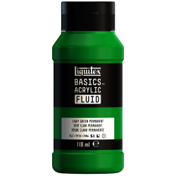 ACRILICO FLUIDO LIQUITEX | 118ML | RF 312 | VERDE CLARO PERMANENTE     