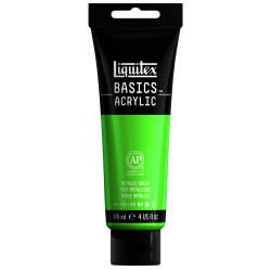 ACRILICO LIQUITEX BASICS | 118 ML | RF 346 | VERDE METALICO                          