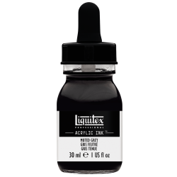 TINTA LIQUITEX ACRILICA 30ML RF 505 GRIS TENUE (OPACO)
