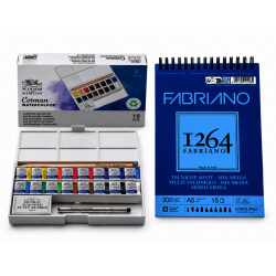 SET PARA PINTAR ACUARELA EN TODAS PARTES RF 005