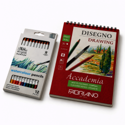 SET DE EXPLORACIÓN CREATIVA | LAPICES ACUAREABLES RF 009